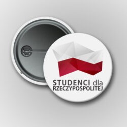 Przypinka studenci dla Rzeczypospolitej