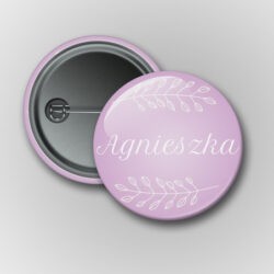 Przypinka własny wzór