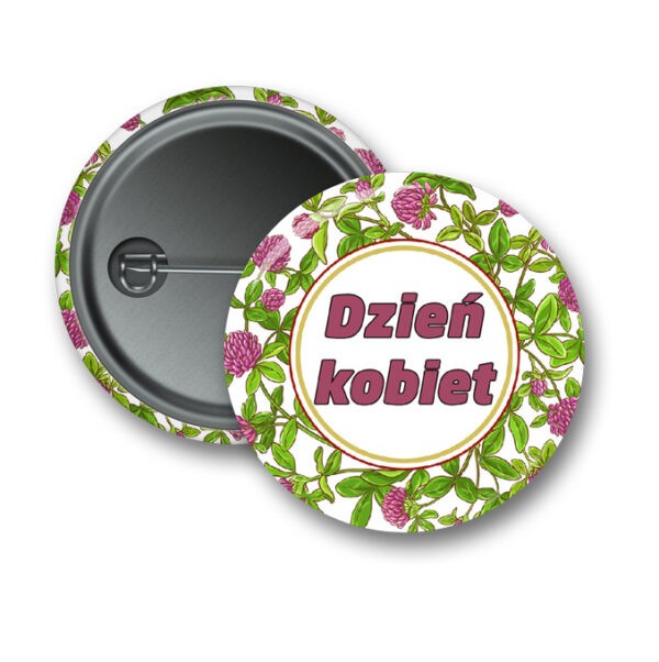 Przypinki dzień kobiet