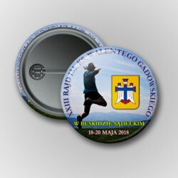 Przypinki XXIII Rajd im. Ks. Walentego Gadowskiego