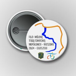 Przypinka rajd rowerowy