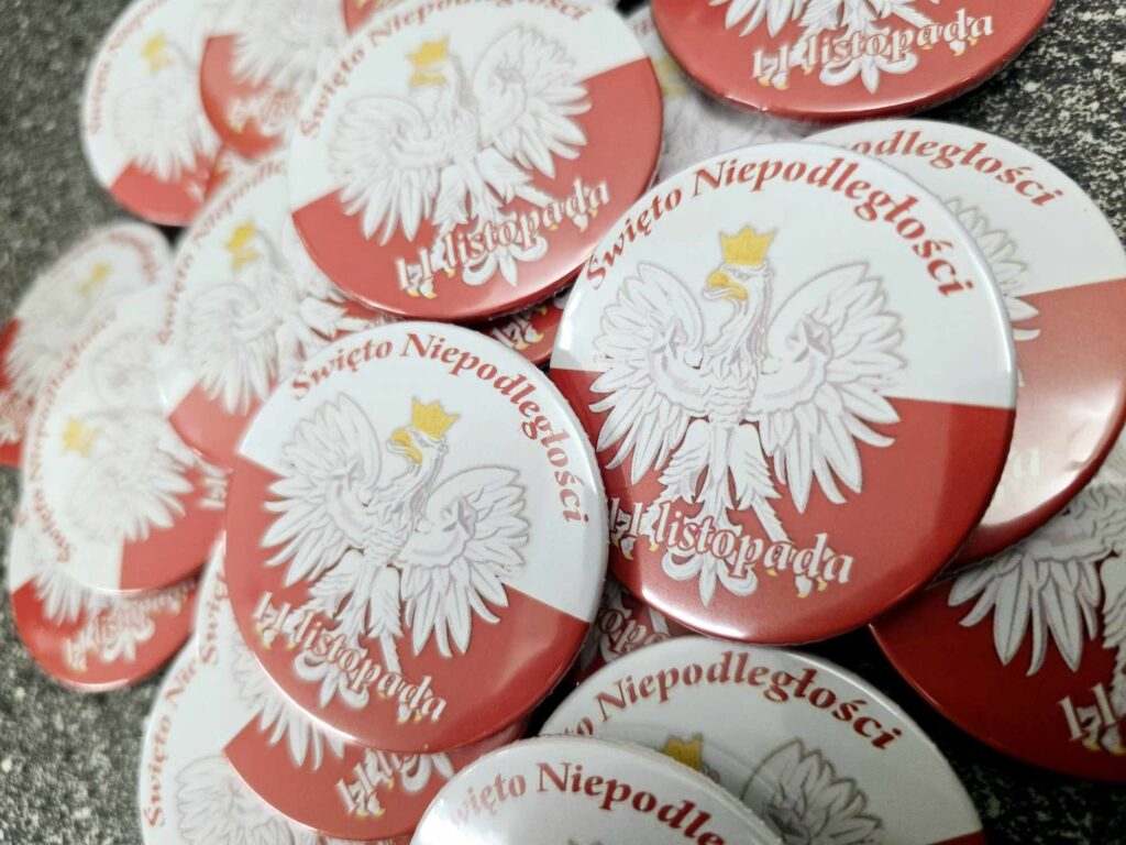 Przypinki Patriotyczne - 11 listopad
